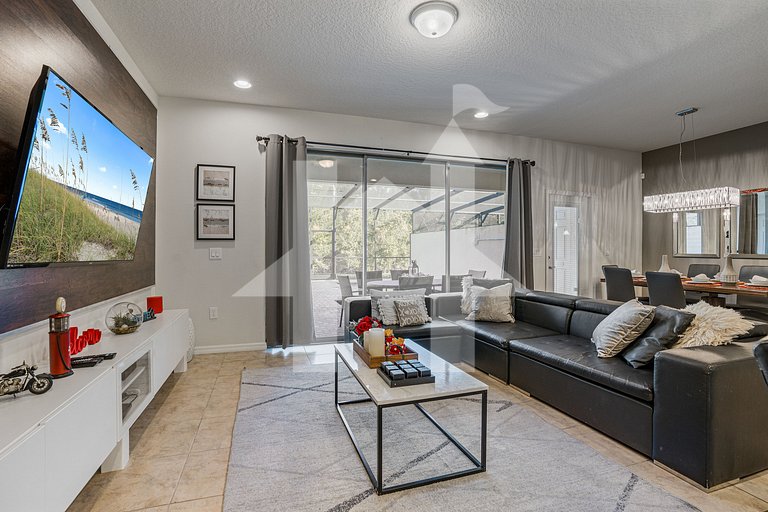 Casa 5Q com Piscina Privada - perto da disney