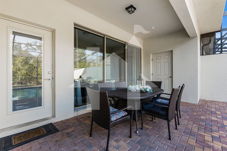 8863- 5BD Home w/ Themed Rooms &Private Pool near Disney
