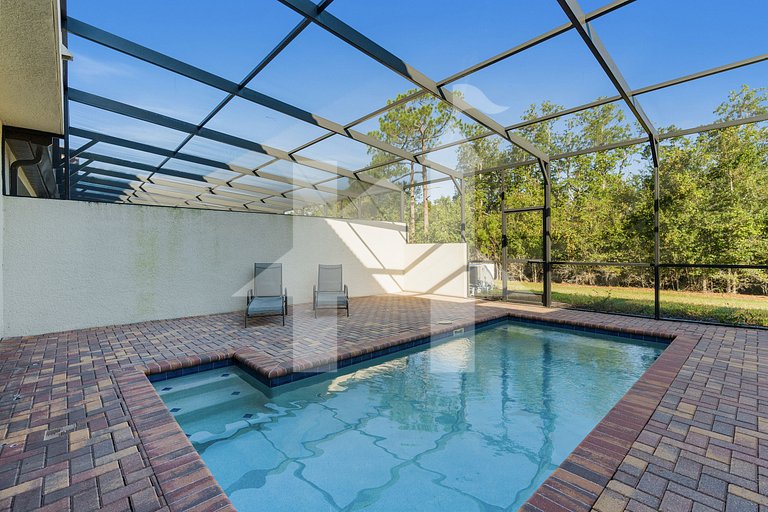 Casa 5Q com Piscina Privada - perto da disney