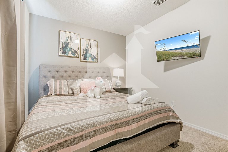 Disney‑Area 5BR Home w/ Private Pool +