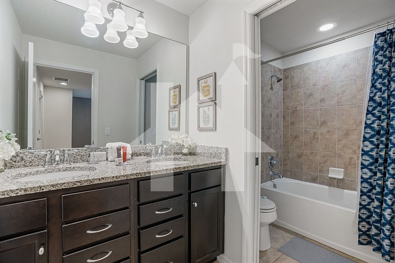 Casa 5Q com Piscina Privada - perto da disney