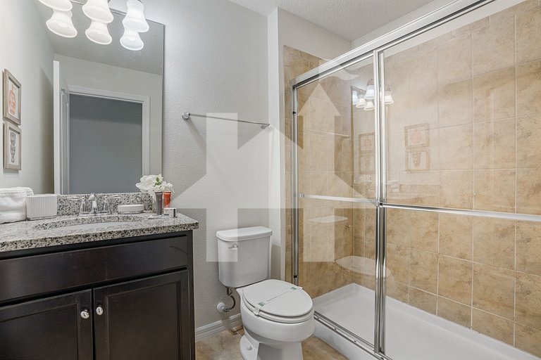 Casa 6Q com Piscina Privada - perto da disney