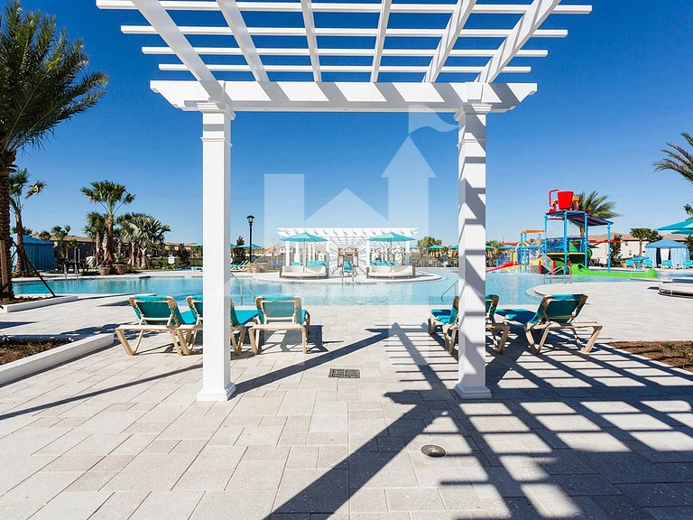 Casa 6Q com Piscina Privada - perto da disney