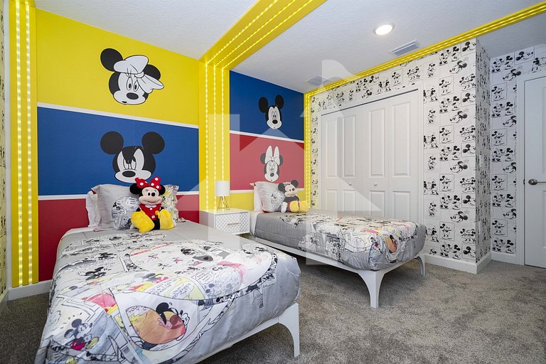 Casa de Férias Perto da Disney - 4 Quartos