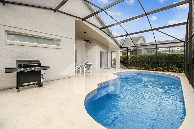 Casa c/ Piscina Privativa e Game Room - Perto da Disney!
