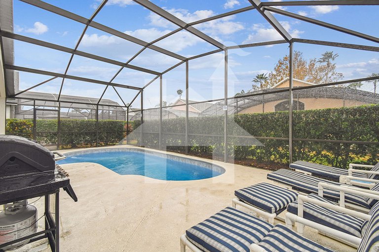 Casa c/ Piscina Privativa e Game Room - Perto da Disney!