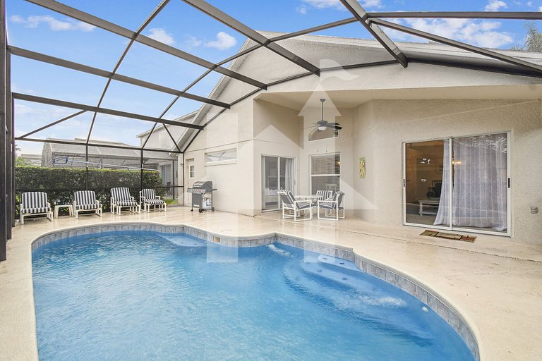 Casa c/ Piscina Privativa e Game Room - Perto da Disney!