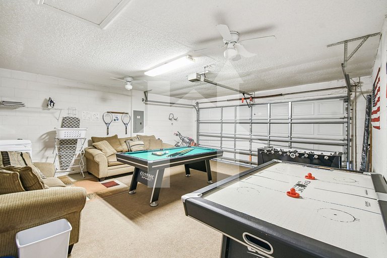 990- Casa c/ Piscina Privativa e Game Room - Perto da Disney