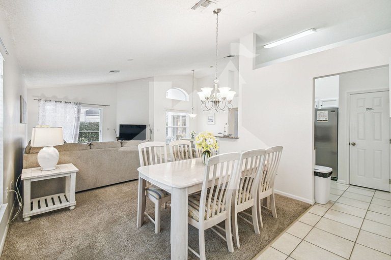 990- Casa c/ Piscina Privativa e Game Room - Perto da Disney