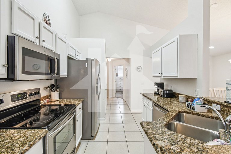 990- Casa c/ Piscina Privativa e Game Room - Perto da Disney
