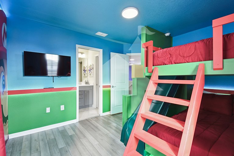 5 BD En-suites, Game Room, Pool, Sleeps 14, Disney