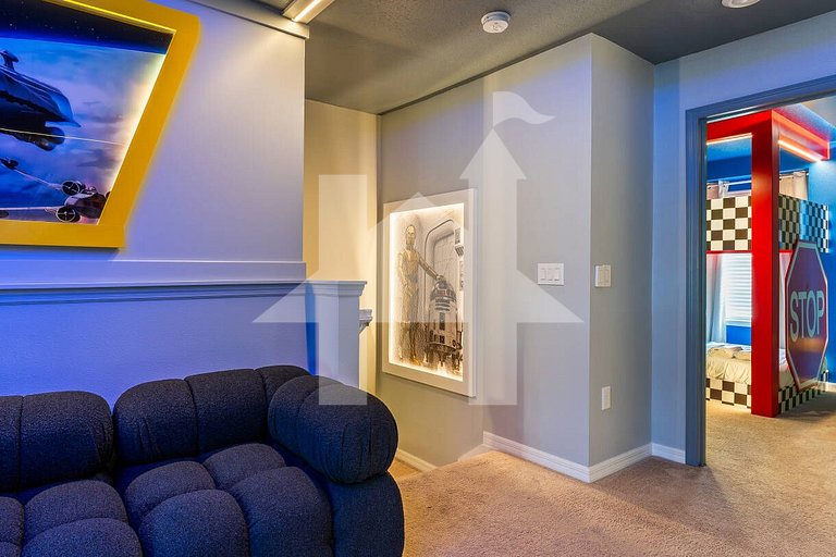 Casa 5Q c/ Piscina e Quartos Temáticos