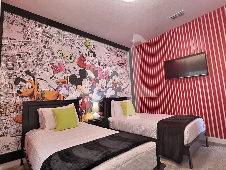 Casa de Férias Perto da Disney - 5 Quartos