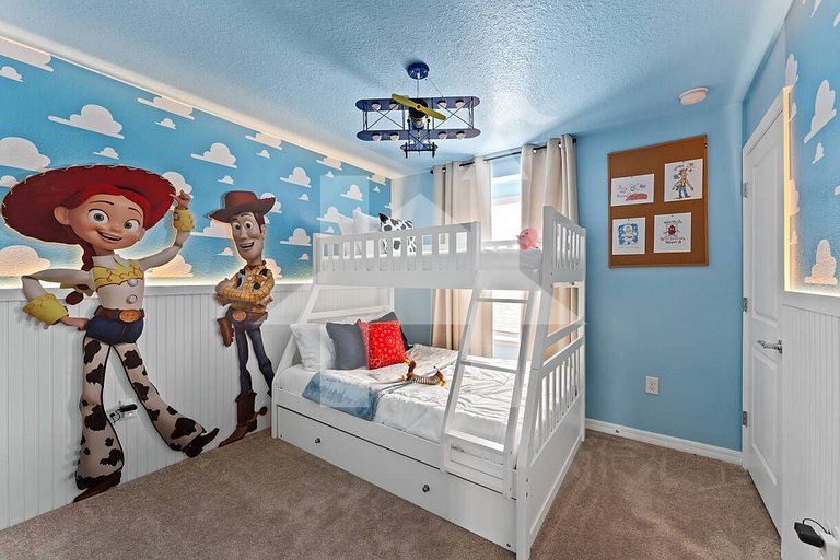 Casa de Férias Perto da Disney - 5 Quartos