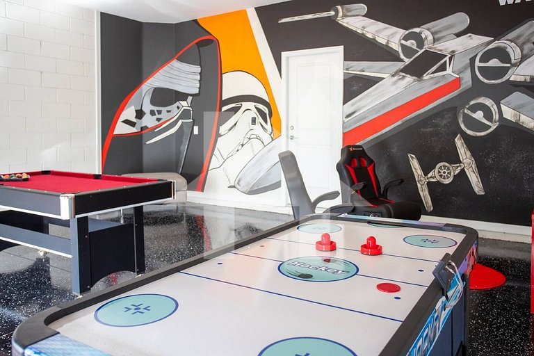 Casa 5Q c/ Piscina + Game Room Star Wars | Resort