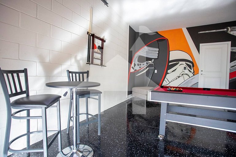 Casa 5Q c/ Piscina + Game Room Star Wars | Resort