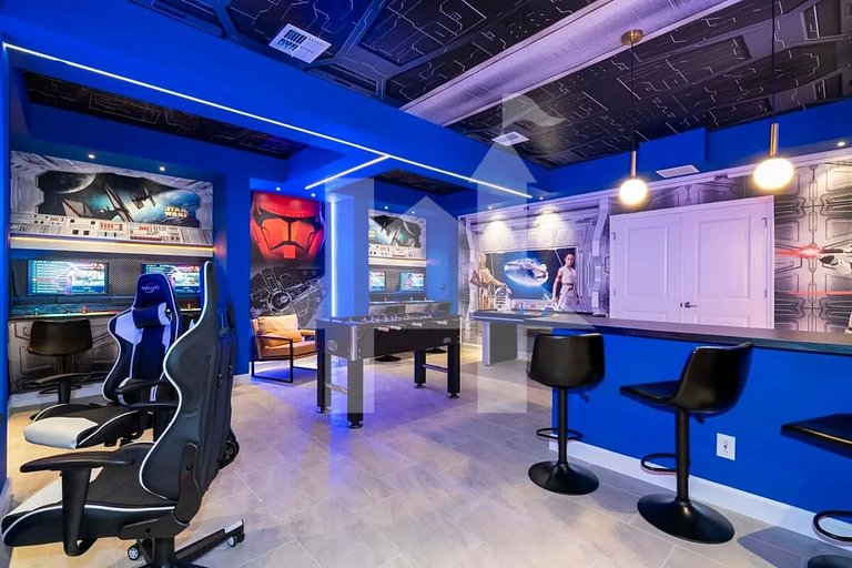 Casa de Férias Perto da Disney - 9 Quartos