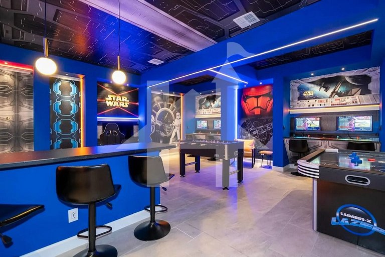 Casa de Férias Perto da Disney - 9 Quartos