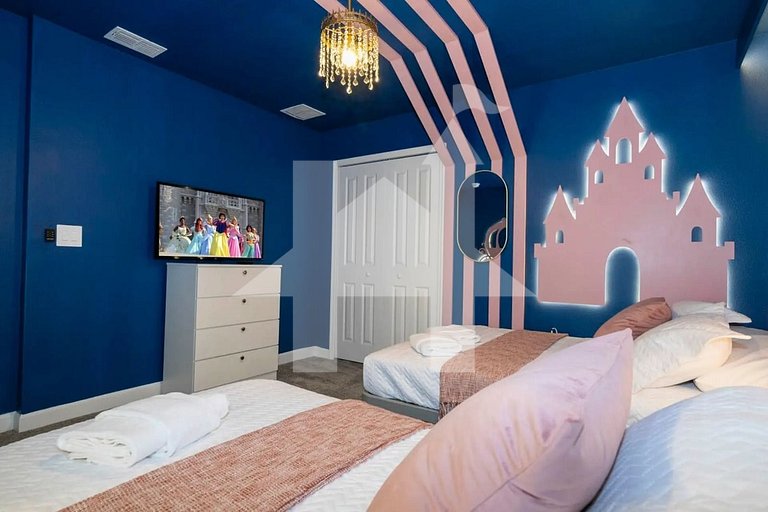 Casa de Férias Perto da Disney - 9 Quartos