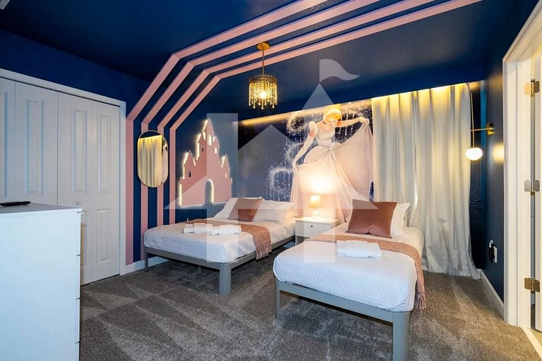Casa de Férias Perto da Disney - 9 Quartos