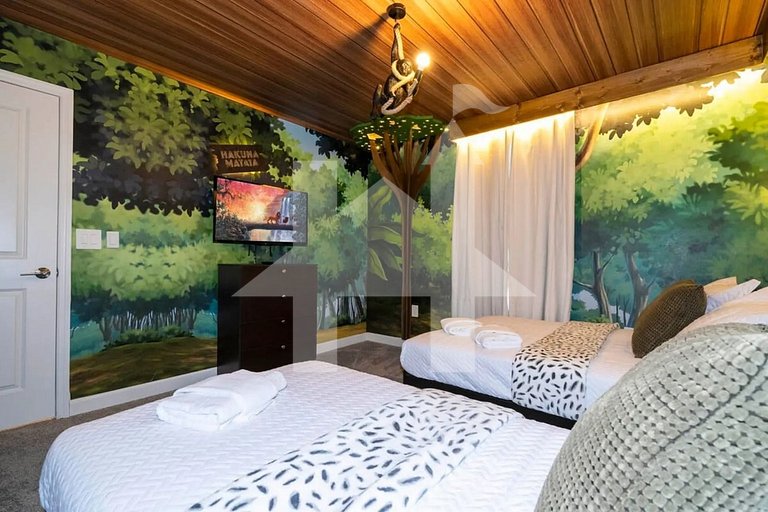 Casa de Férias Perto da Disney - 9 Quartos