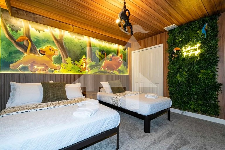 Casa de Férias Perto da Disney - 9 Quartos