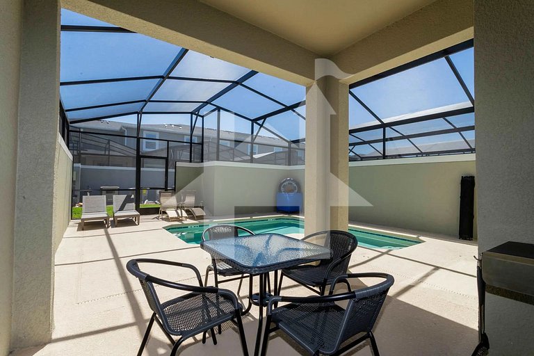 Townhouse Moderna 4Q c/ Piscina /10 Min da Disney!
