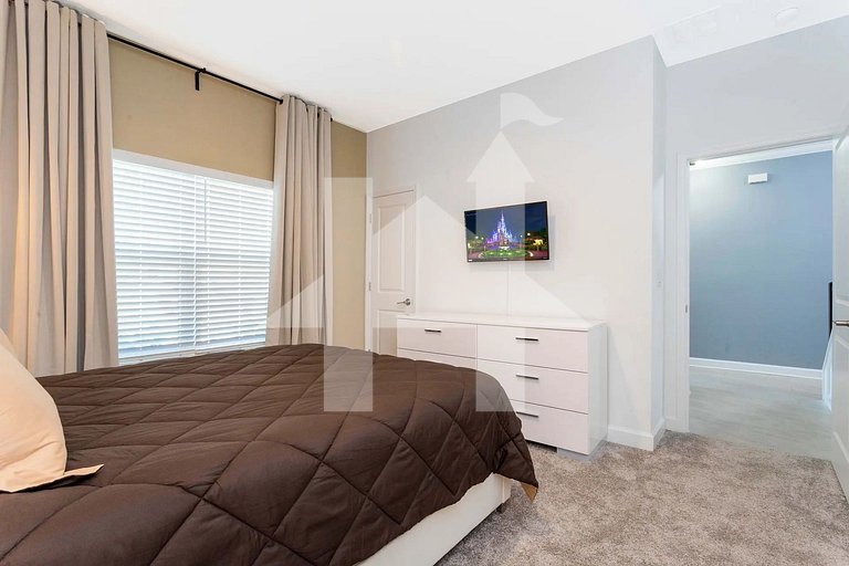 2965 Townhouse Moderna 4Q c/ Piscina – 10 Min da Disney!