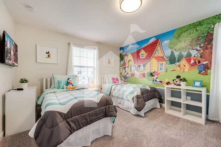 Casa de Férias Perto da Disney - 5 Quartos