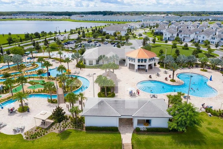 Casa de Férias Perto da Disney - 6 Quartos