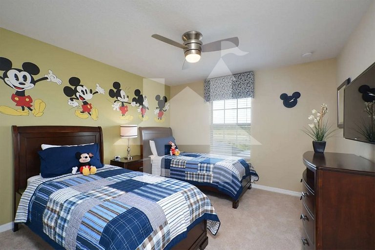 Casa de Férias Perto da Disney - 4 Quartos