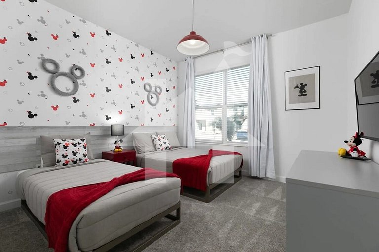 Casa de Férias Perto da Disney - 5 Quartos