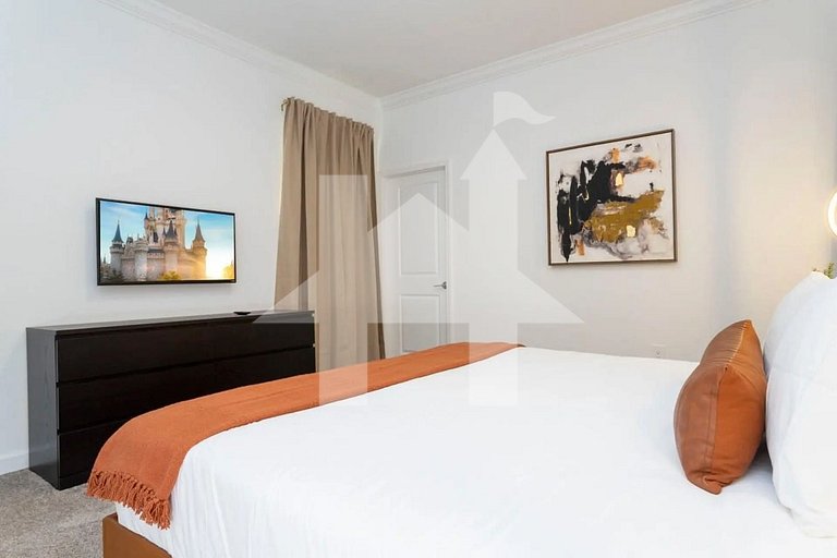 Casa de Férias Perto da Disney - 5 Quartos