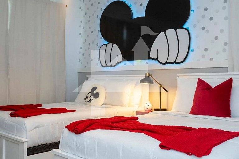 Casa de Férias Perto da Disney - 5 Quartos