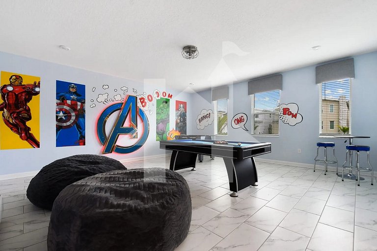 Casa de Férias Perto da Disney - 9 Quartos