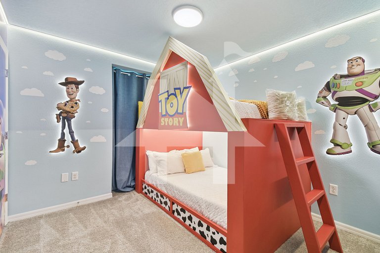 Casa de Férias Perto da Disney - 5 Quartos