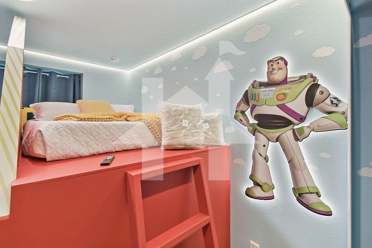 Casa de Férias Perto da Disney - 5 Quartos