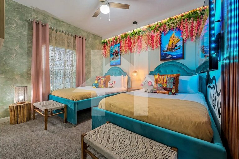 Casa de Férias Perto da Disney - 5 Quartos