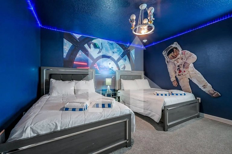 Casa de Férias Perto da Disney - 9 Quartos