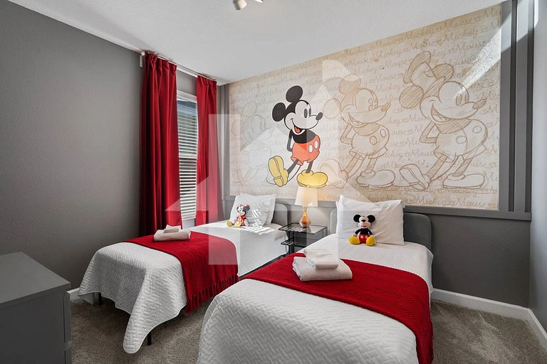 Casa de Férias Perto da Disney - 6 Quartos