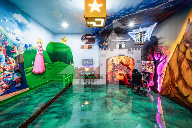 Casa de Férias Perto da Disney - 6 Quartos