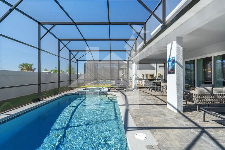 Luxo 10Q c/ Piscina, Cinema e Game Room - Windsor Cay