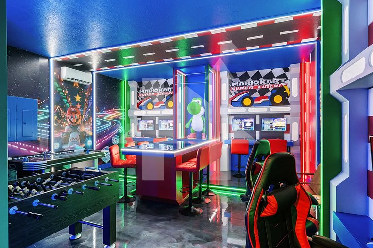 Casa de Luxo 10Q c/ Piscina, Cinema e Game Room