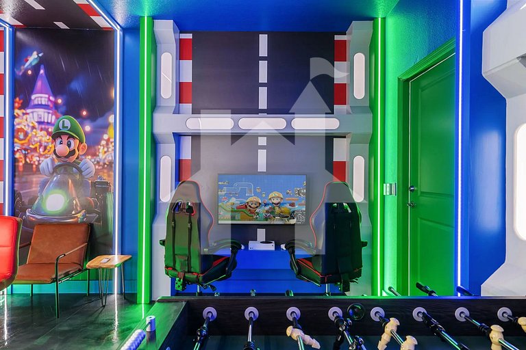 Casa de Luxo 10Q c/ Piscina, Cinema e Game Room