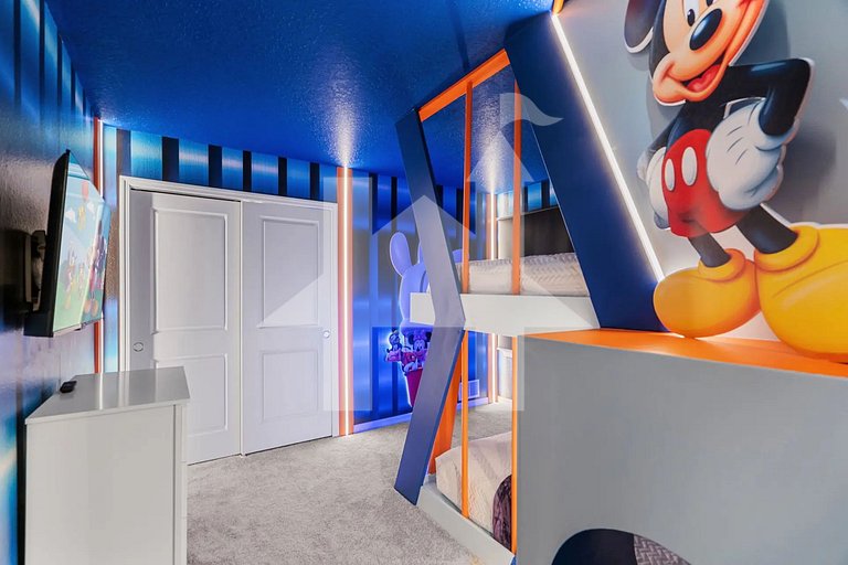 Luxo 10Q c/ Piscina, Cinema e Game Room - Windsor Cay