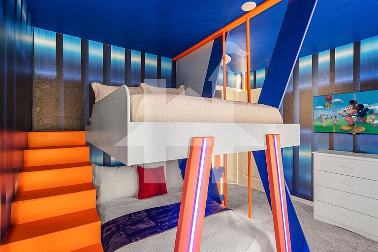 16216- Luxo 10Q c/ Piscina, Cinema e Game Room - Windsor Cay