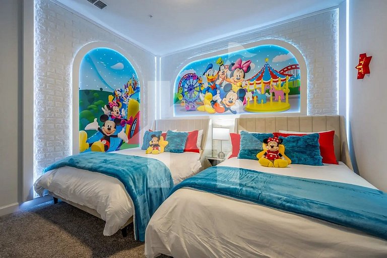 Casa de Férias Perto da Disney - 5 Quartos