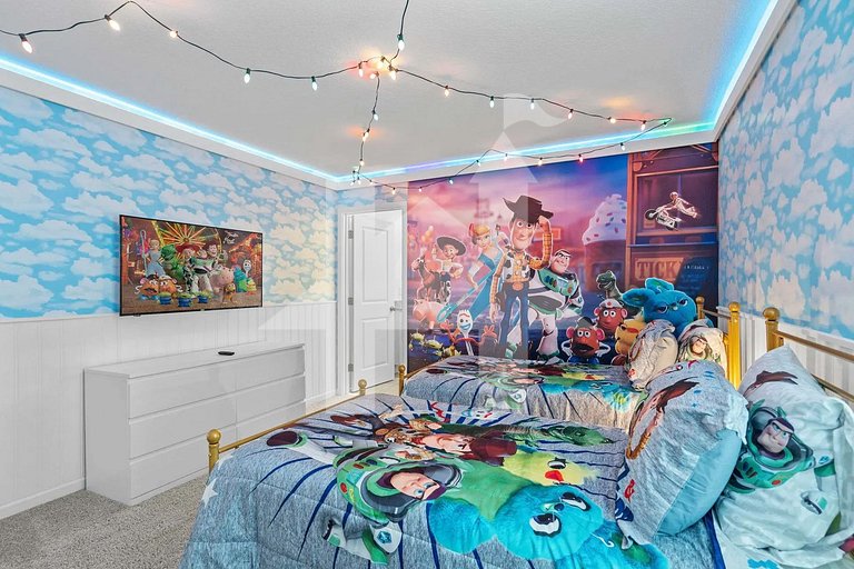 Casa de Férias Perto da Disney - 9 Quartos