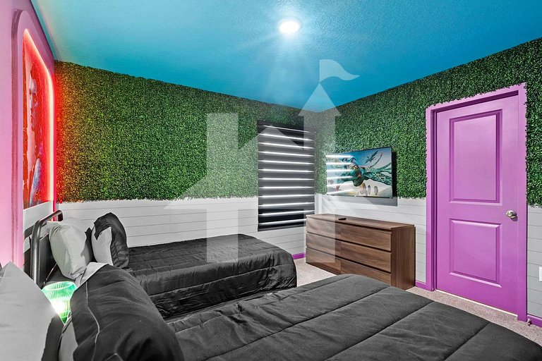 Casa de Férias Perto da Disney - 9 Quartos