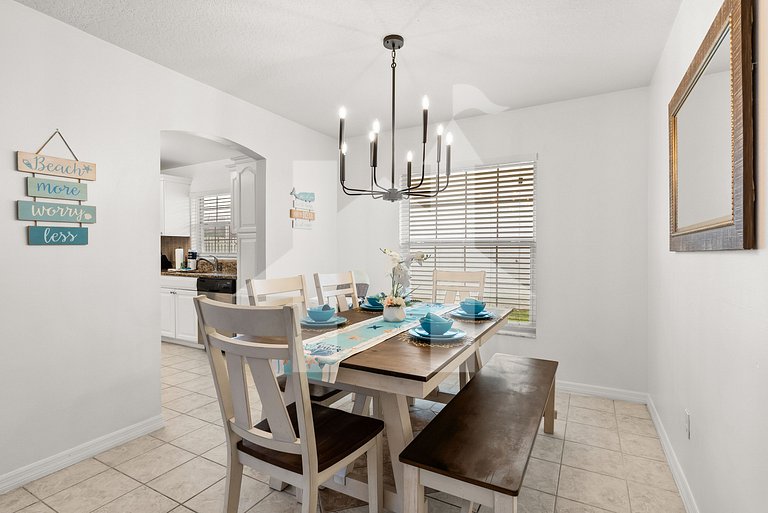 10 mins to Disney! 3BD/2BA w/ Pool and Game Room